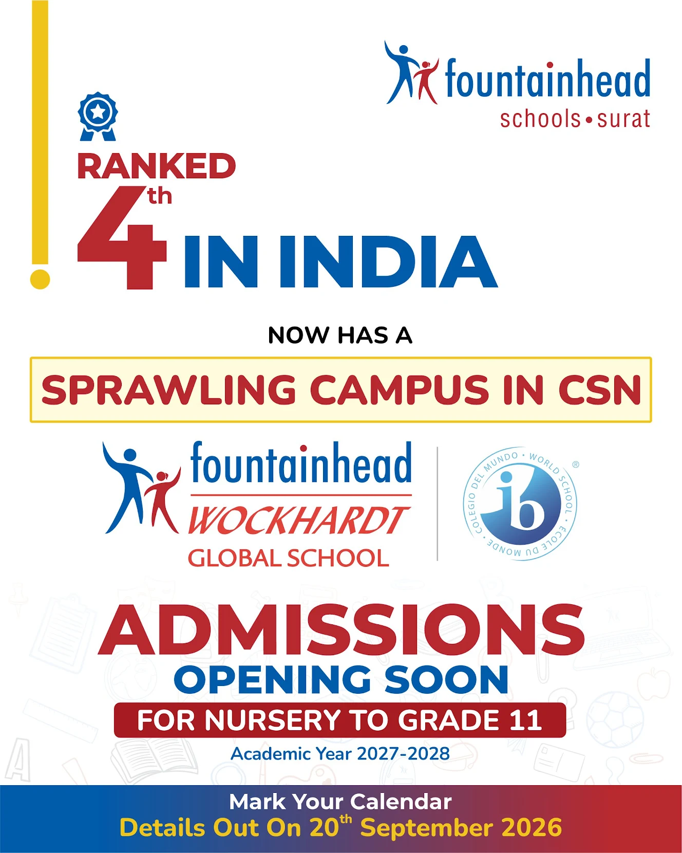 FWGS Admissions Open